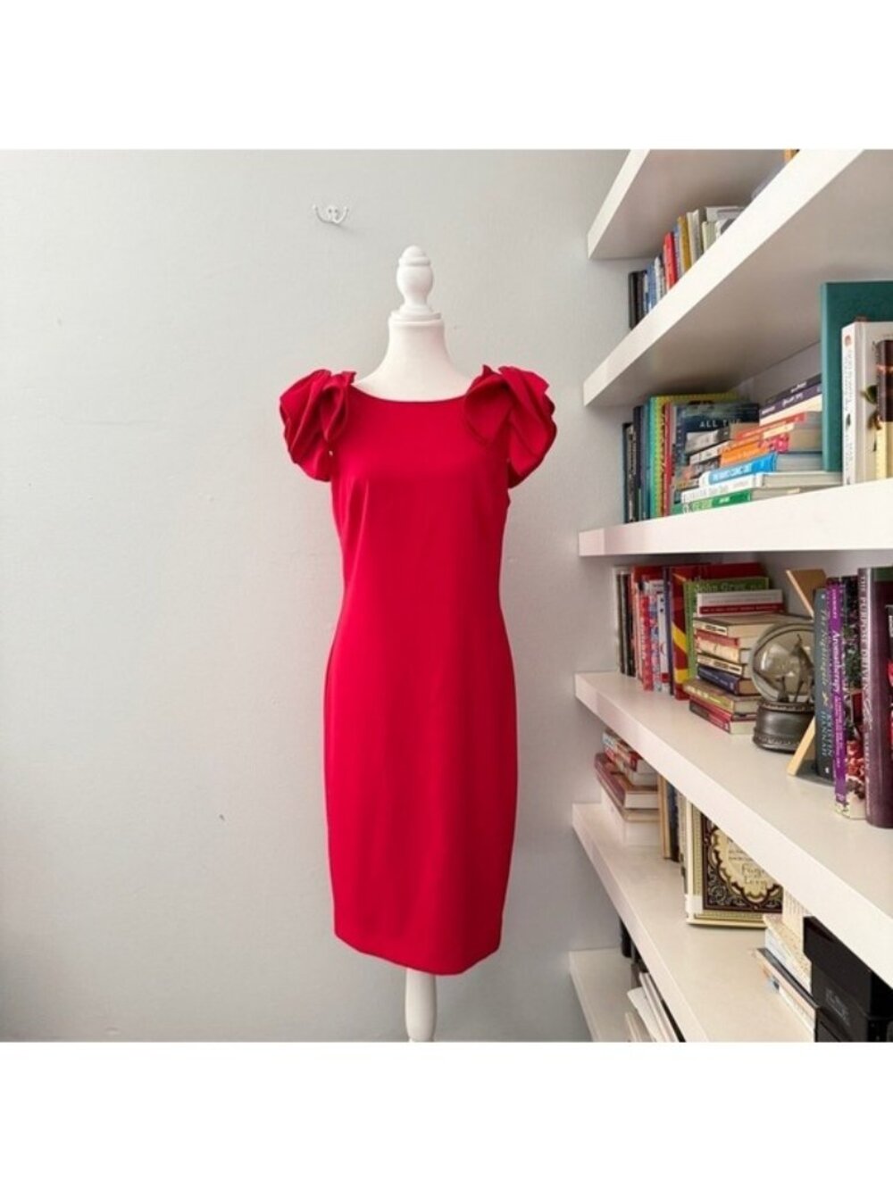 Badgley Mischka collection Red Dress size 8